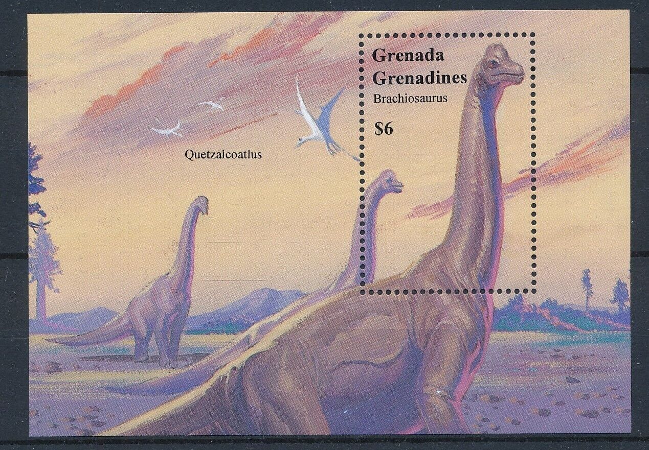 Grenada Dinosaurs M/S MNH
